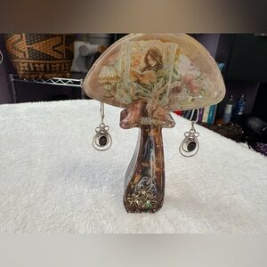 925 Sterling Silver and Amethyst Dangle Earings